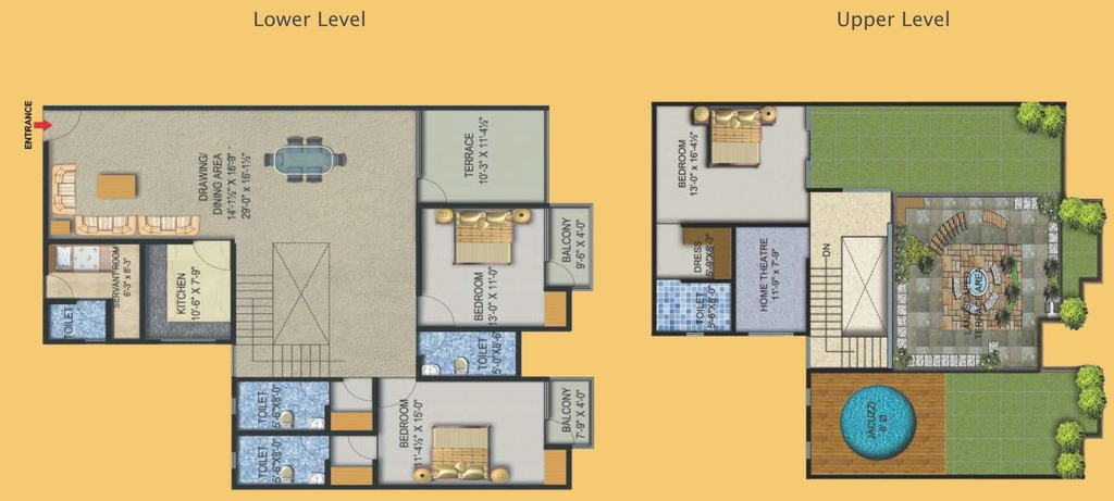 3 BHK Penthouse in Alokik Mayur Dhwaj Grand in Paota, Jodhpur - Image 925594