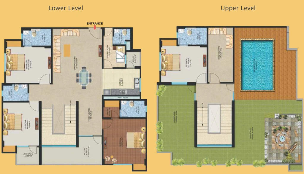 4 BHK Penthouse in Alokik Mayur Dhwaj Grand in Paota, Jodhpur - Image 925596