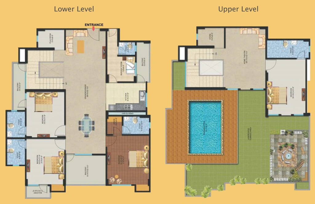 4 BHK Penthouse in Alokik Mayur Dhwaj Grand in Paota, Jodhpur - Image 925597