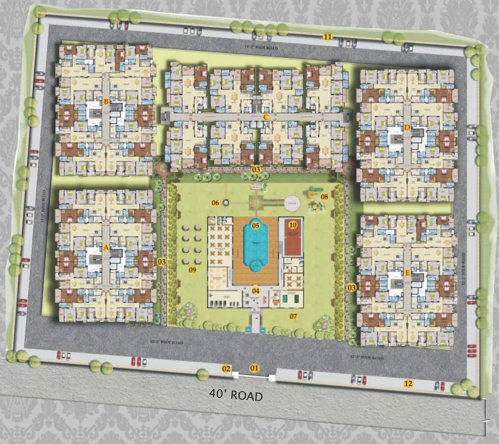 Master Plan of Alokik Mayur Dhwaj Grand in Paota, Jodhpur - Image 420894
