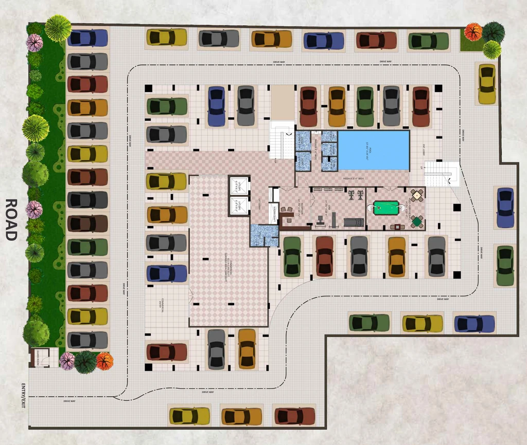 Master Plan of Coral Golf Greens in Ratanada, Jodhpur - Image 420977