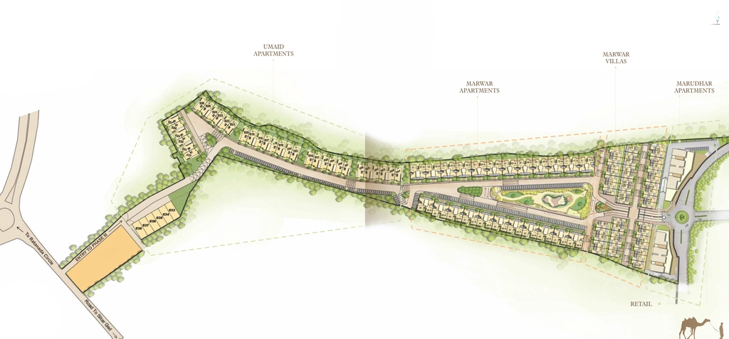 Master Plan of Essgee Umaid Heritage in Ratanada, Jodhpur - Image 420990