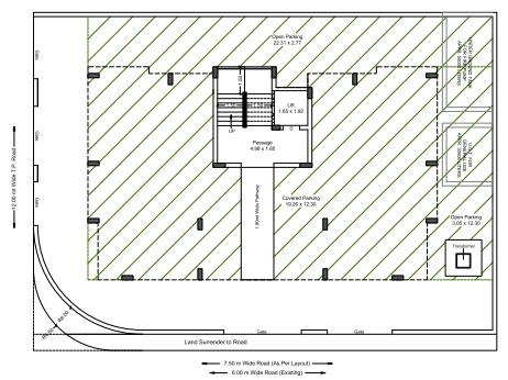 Master Plan of Madhav Green Sky in Mavdi, Rajkot - Image 420999