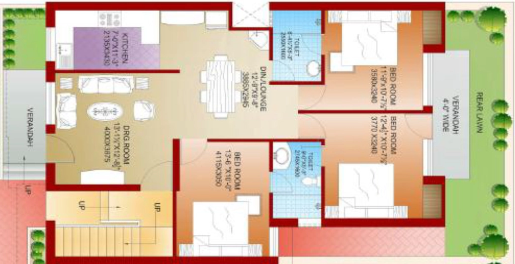 3 BHK Flat in Parsvnath Royale Floors in Pal Gaon, Jodhpur - Image 925627