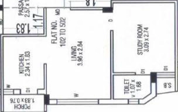 1 BHK Flat in Panchvati Avenue in Mavdi, Rajkot - Image 925635