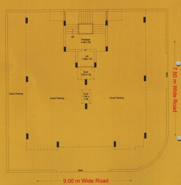 Master Plan of Radha Silver Corner in Mavdi, Rajkot - Image 421049