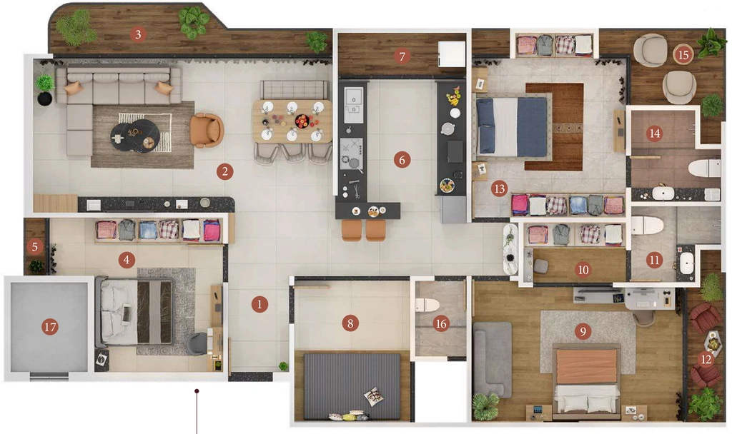 4 BHK Flat in Sankhla Adi Yogi in Khema Ka Kuwa, Jodhpur - Image 925644