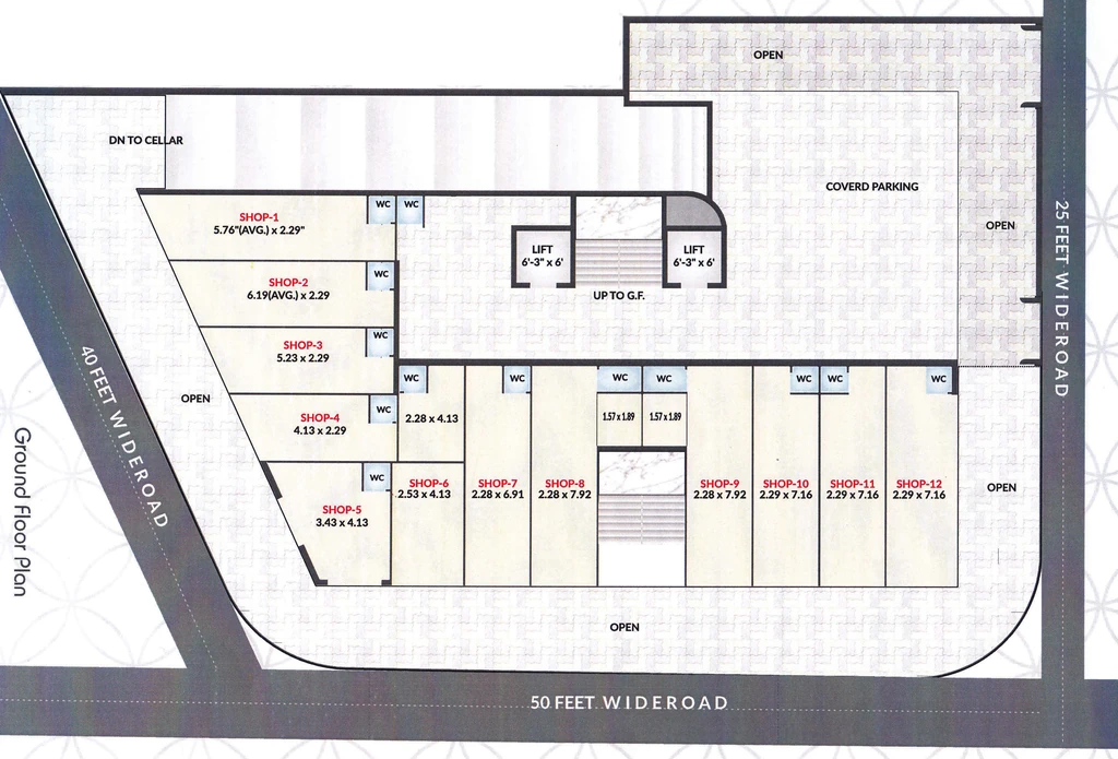 Master Plan of Radheshree Sarvottam Palace in Mavdi, Rajkot - Image 421098