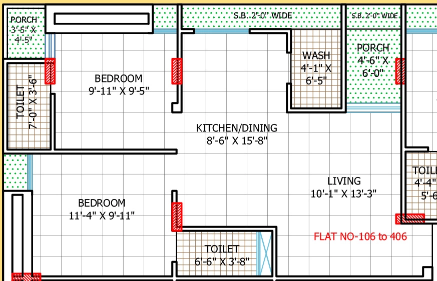 2 BHK Flat in Sangaath Radhe Krishna in Mavdi, Rajkot - Image 925654