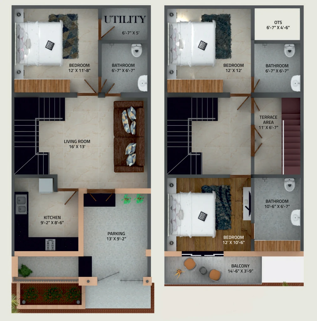 3 BHK House/Villa in Aditya Dwarkadish Ananta in Pal Gaon, Jodhpur - Image 926025