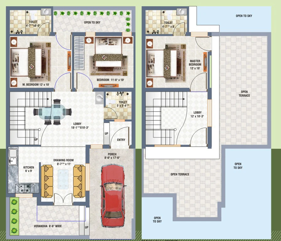 3 BHK House/Villa in Aditya Dwarkadish Green Valley in Shikargarh, Jodhpur - Image 926034
