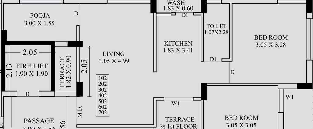 1 BHK Flat in Shaligram Elegance in Mavdi, Rajkot - Image 925700