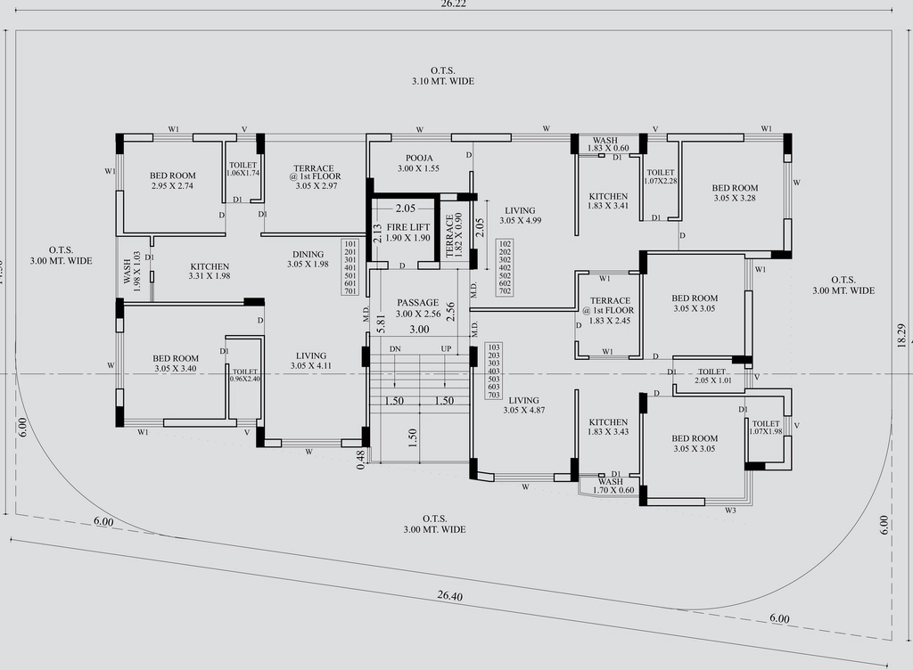 Master Plan of Shaligram Elegance in Mavdi, Rajkot - Image 421318