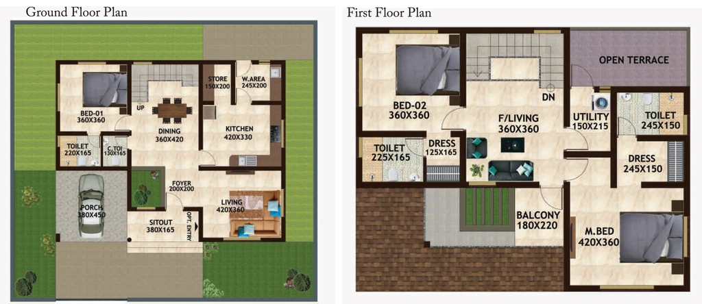 2 BHK Flat in Favourite The Petals in Pothencode, Thiruvananthapuram - Image 925792