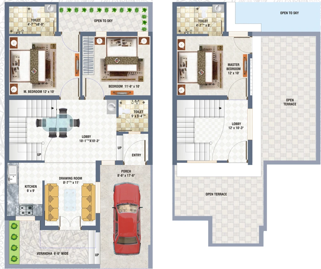 3 BHK House/Villa in Aditya Dwarkadish Heritage 2 in Shikargarh, Jodhpur - Image 926036