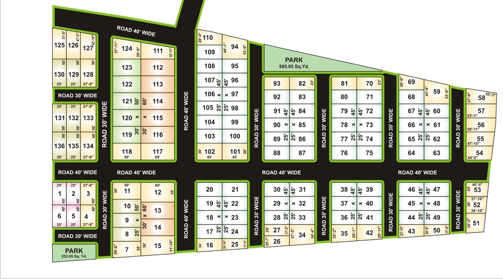 Master Plan of Aditya Dwarkadish Heritage 2 in Shikargarh, Jodhpur - Image 422256