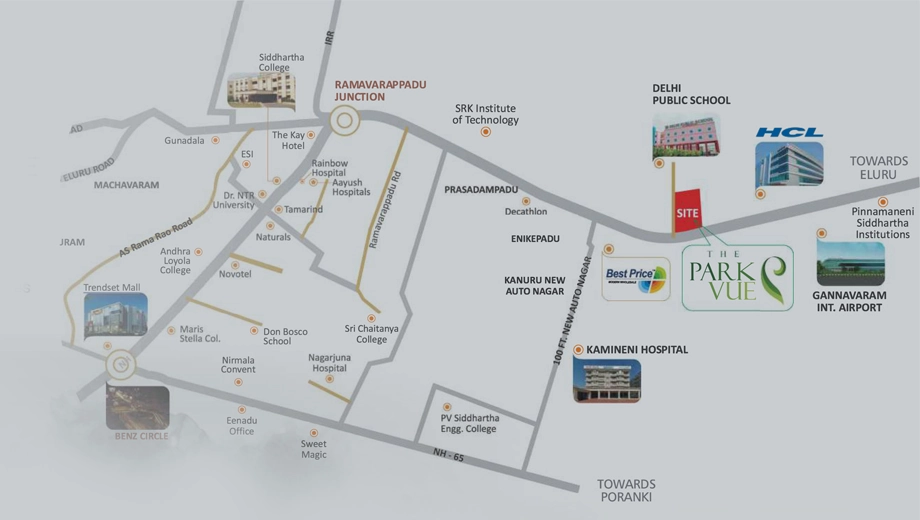 Location of SK The Park Vue - Image 421389