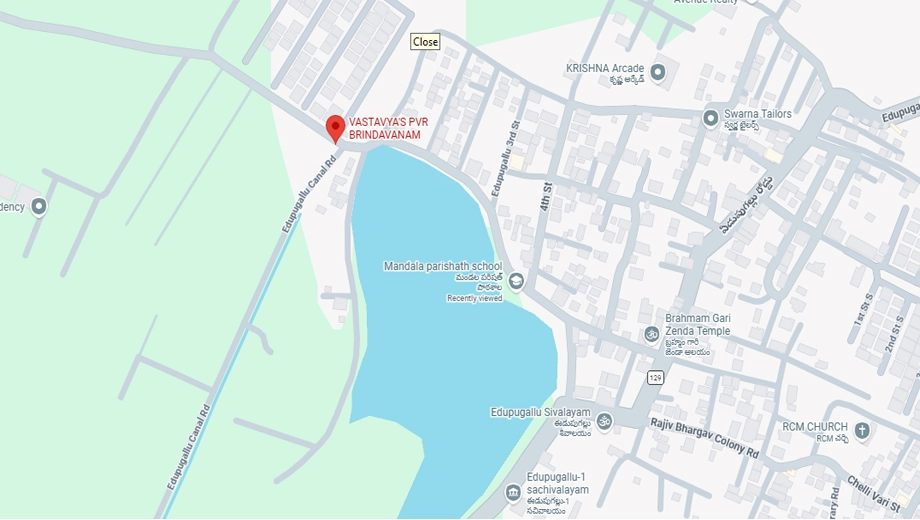 Location of Vastavya PVR Brindavanam in Edupugallu, Vijayawada - Image 421411