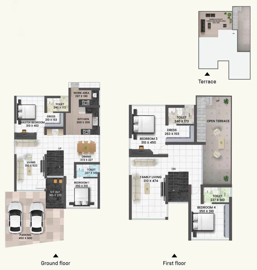 4 BHK House/Villa in Shanoor Curiocity in Kazhakootam, Thiruvananthapuram - Image 925807