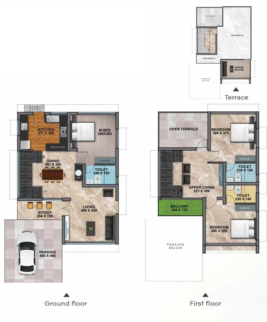 3 BHK House/Villa in Shanoor Embassy Square in Pongumoodu, Thiruvananthapuram - Image 925843