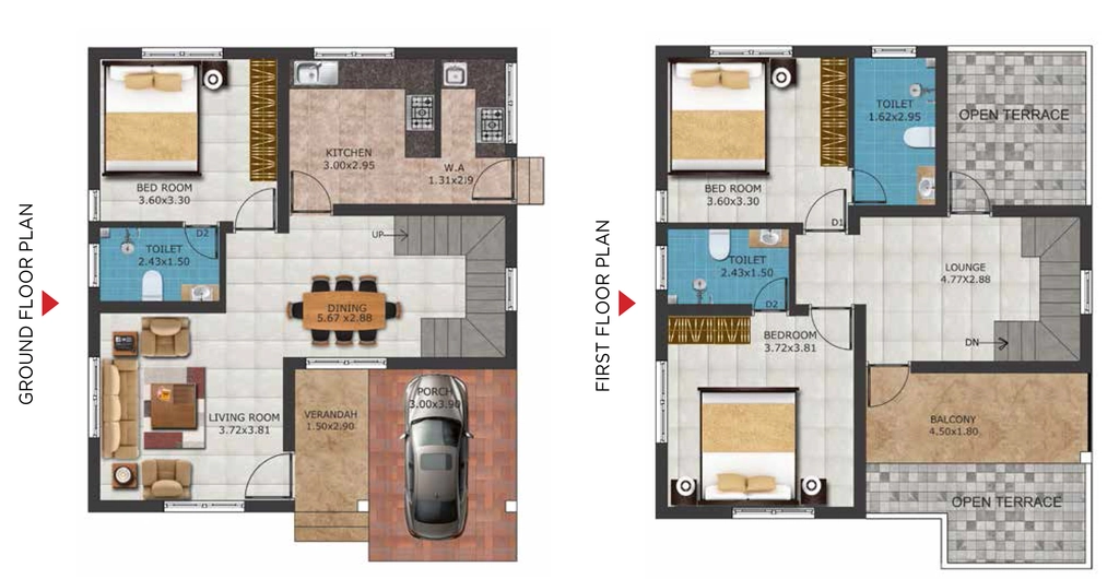 3 BHK House/Villa in Shanoor Palms in Kazhakootam, Thiruvananthapuram - Image 925825