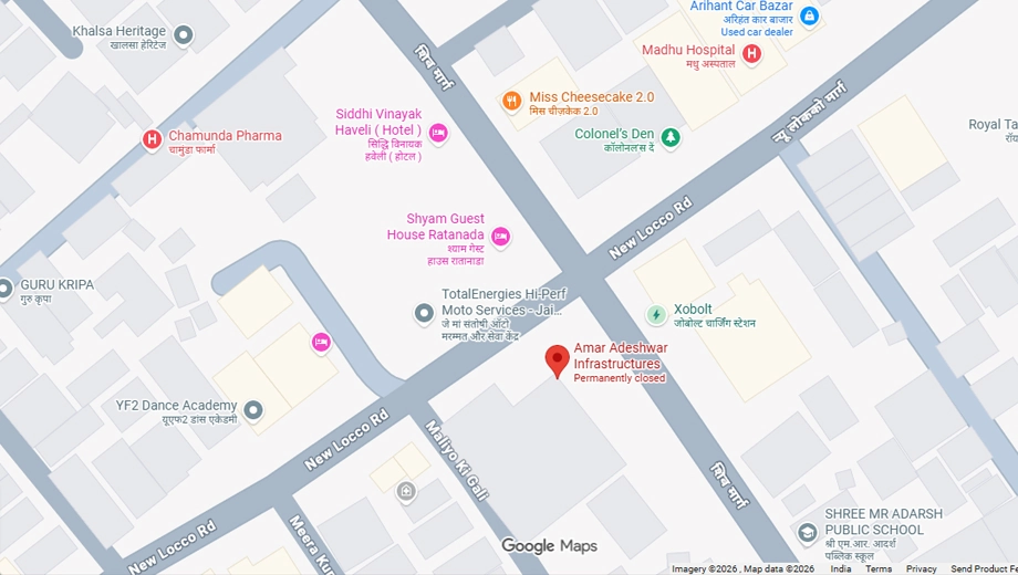 Location of Amar Indraprasth in Ratanada, Jodhpur - Image 422304