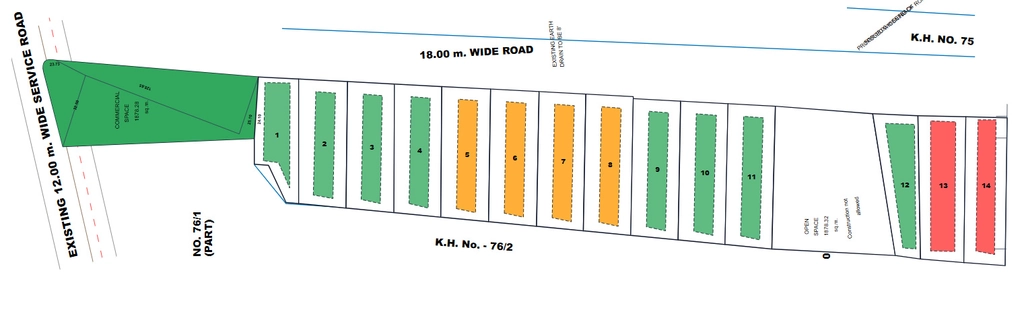 Master Plan of Sunrise Industrial Estate in null, Nagpur - Image 421764