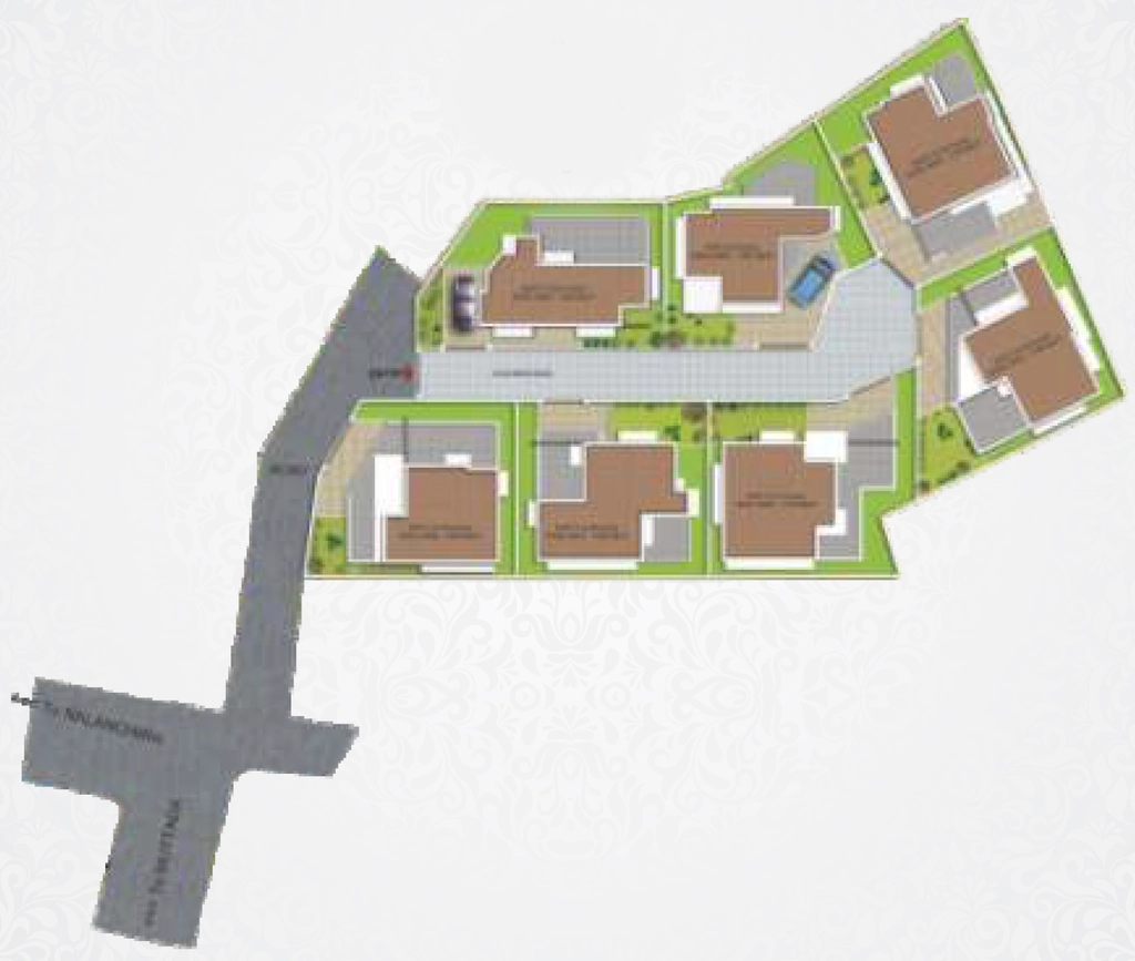 Master Plan of Sun Temple Square in Muttada, Thiruvananthapuram - Image 421810