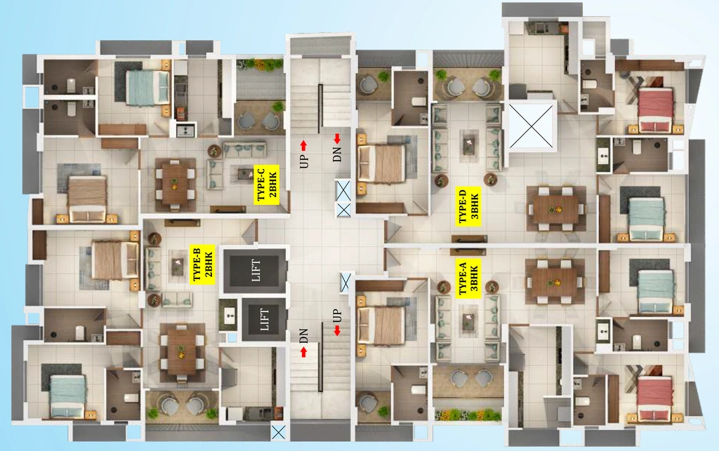 Floor Plan of Varma Sreekaryam in Sreekariyam, Thiruvananthapuram - Image 422064