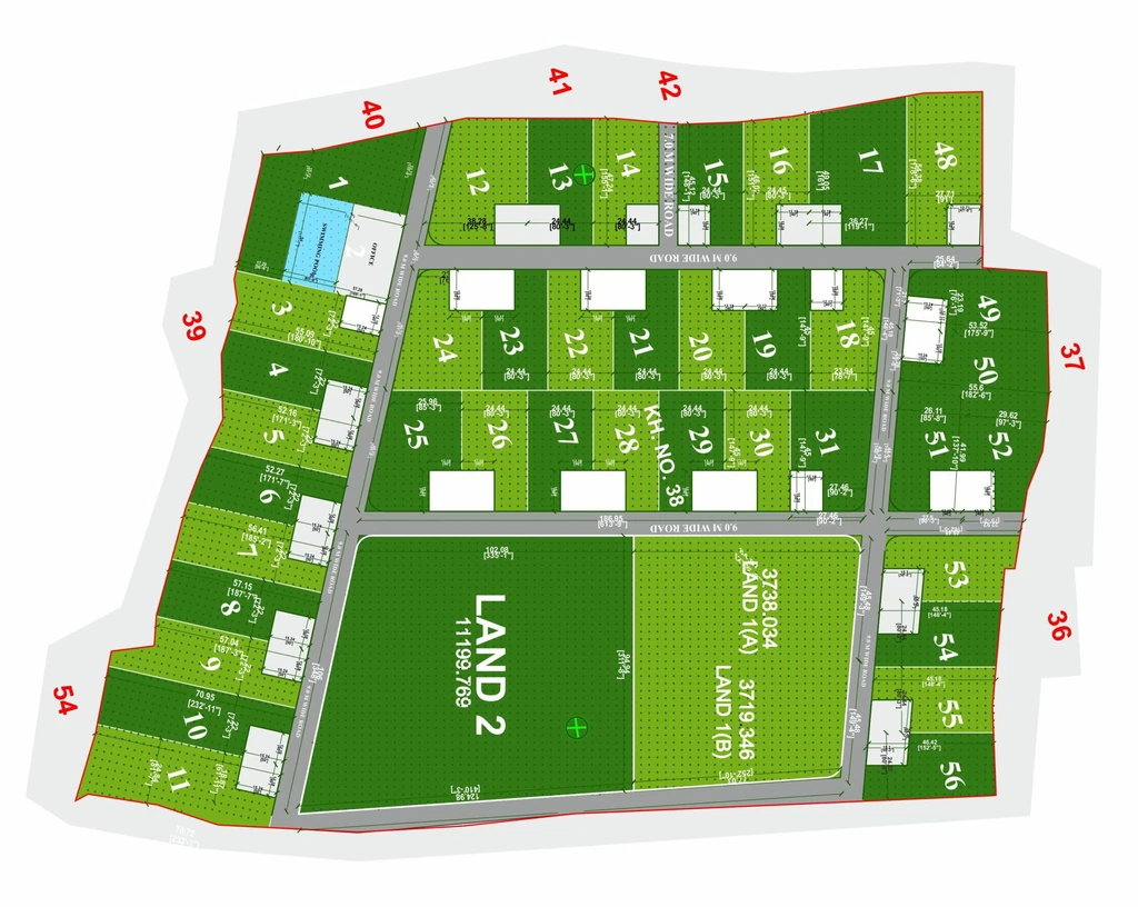 Master Plan of SSD Greens 1 in null, Nagpur - Image 421769