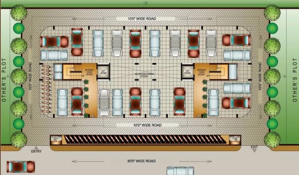 Master Plan of Mannant Embassy in Basni, Jodhpur - Image 422483