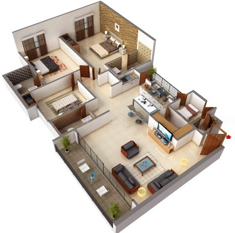 3 BHK Flat in Sanjivani Ananda in Paota, Jodhpur - Image 926351