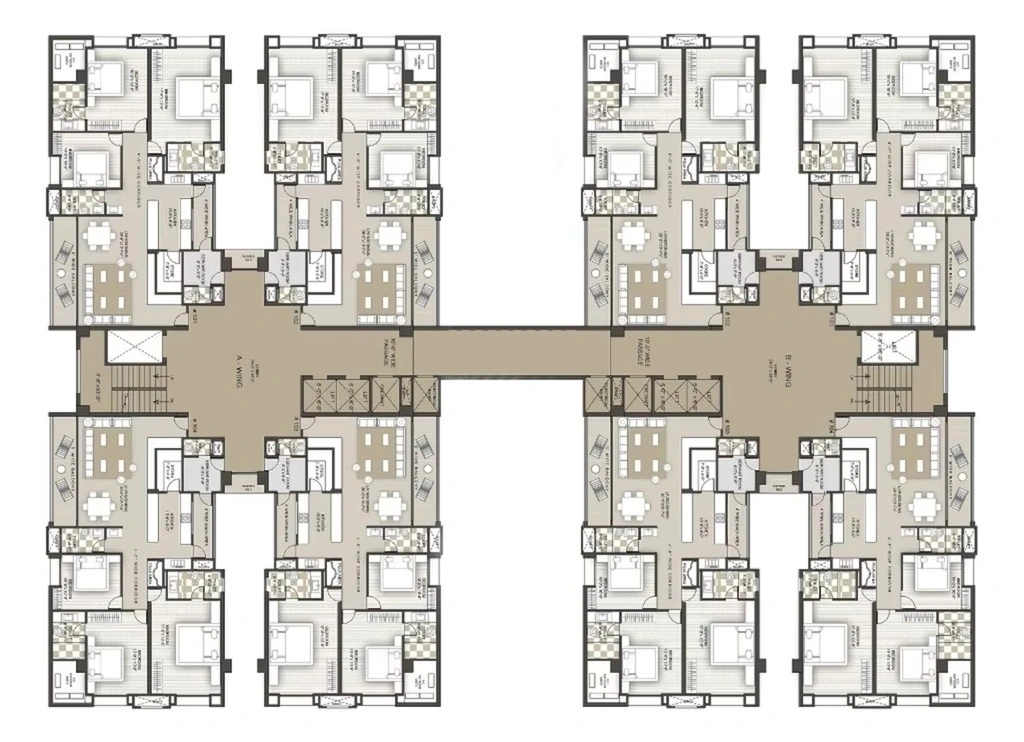 Floor Plan of Sanjivani Ananda in Paota, Jodhpur - Image 423207