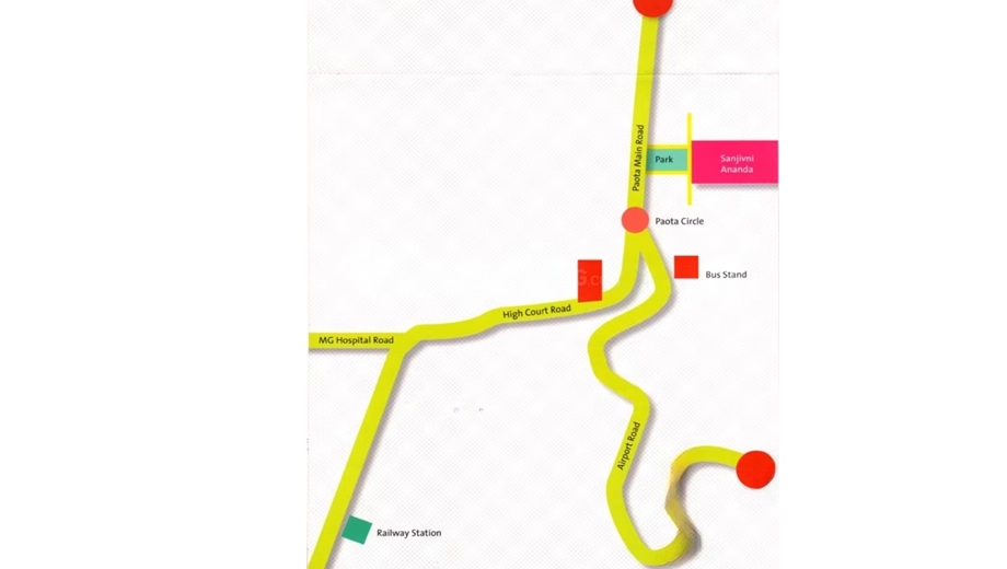 Location of Sanjivani Ananda in Paota, Jodhpur - Image 423076