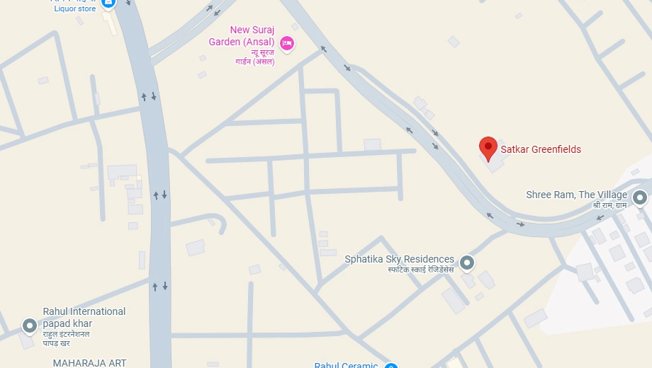 Location of Satkar Greenfields in Sangriya, Jodhpur - Image 423063