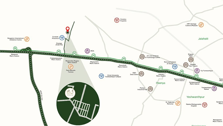 Location of 5 Elements Natures Lap in null, Bangalore - Image 422024