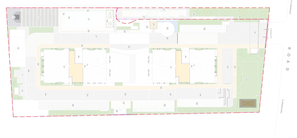 Master Plan of Kumar Platina in Nagasandra, Bangalore - Image 422051