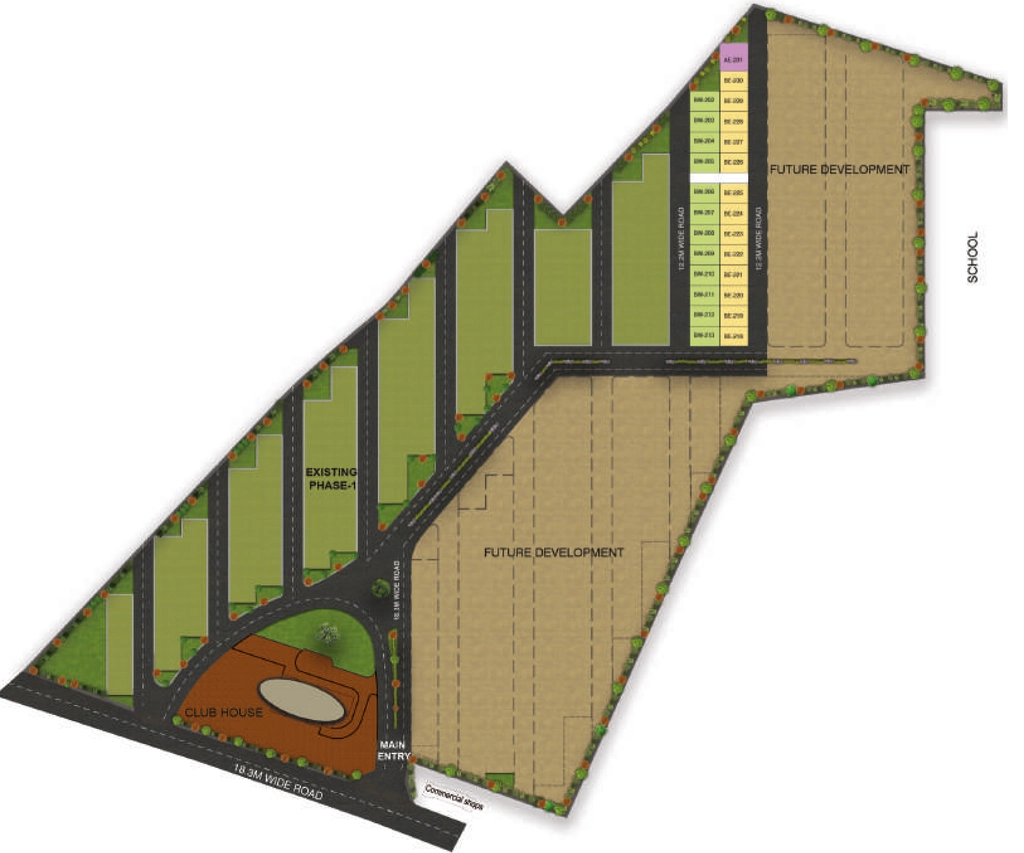 Master Plan of IJM Raintree Park Dwaraka Krishna Villas 26 in null, Vijayawada - Image 422063