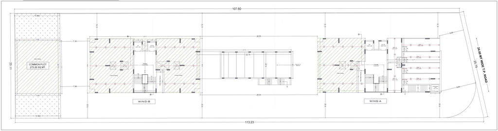 Master Plan of Navkar Siddhi Sapphire in Mavdi, Rajkot - Image 422117