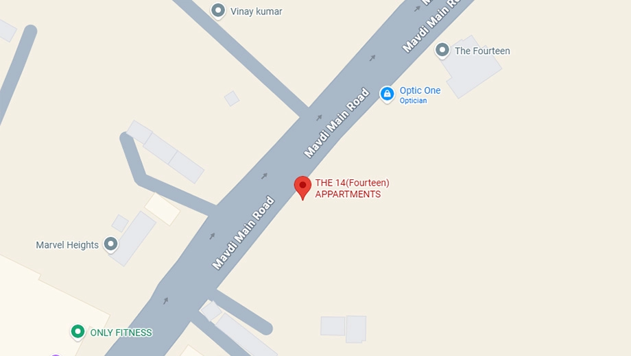 Location of NDK The 14 in Mavdi, Rajkot - Image 422132