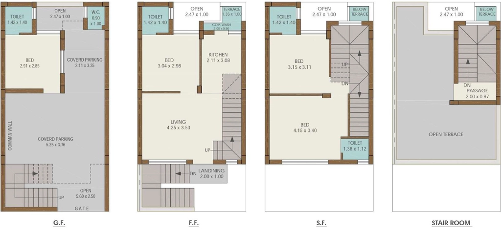 4 BHK Gated Villa in Shivam Shree Diwali Upvan in Mavdi, Rajkot - Image 926004