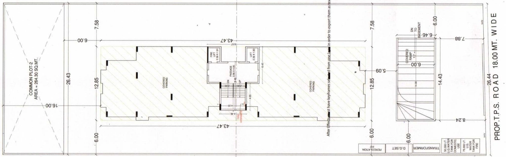 Master Plan of Shreeji Unique Heights in Mavdi, Rajkot - Image 422276