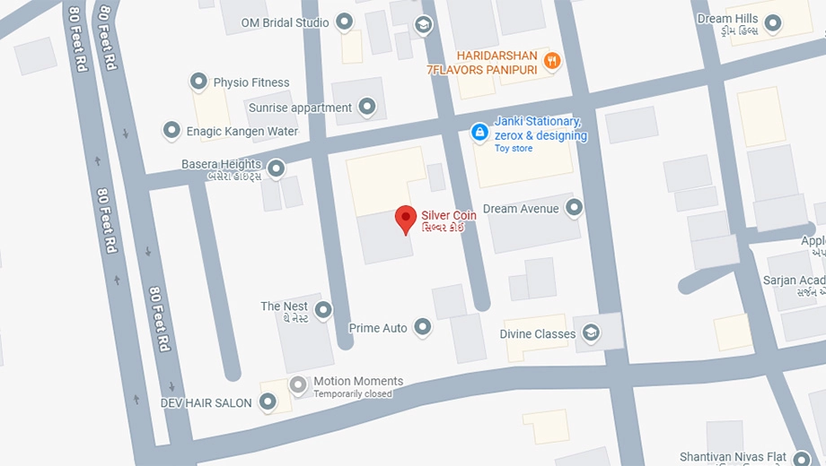 Location of Silver Coin in Mavdi, Rajkot - Image 422354
