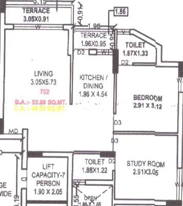 1.5 BHK Flat in Suresh Satyam Point in Mavdi, Rajkot - Image 926102