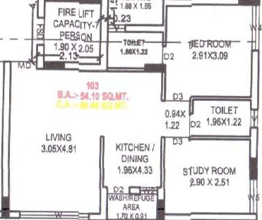 1.5 BHK Flat in Suresh Satyam Point in Mavdi, Rajkot - Image 926103