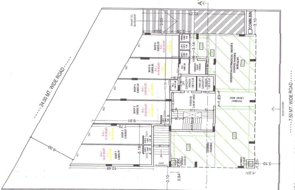 Master Plan of Suresh Satyam Point in Mavdi, Rajkot - Image 422403