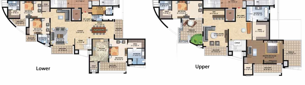 5 BHK Penthouse in Suncity Parikrama in null, Chandigarh - Image 926124