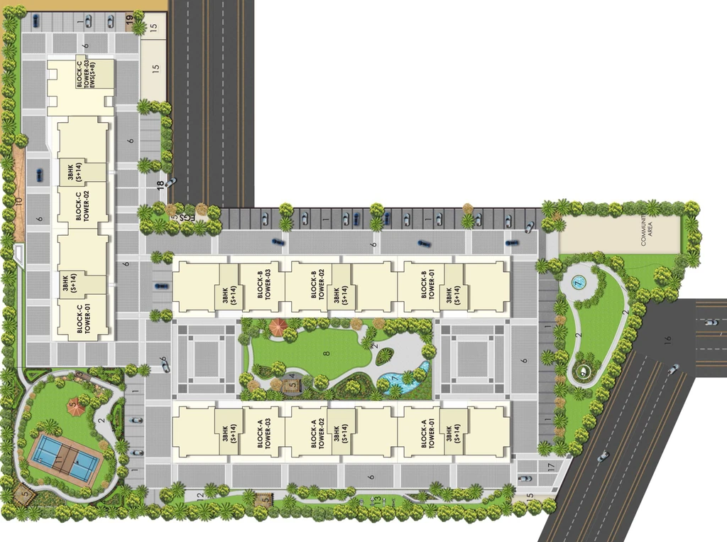 Master Plan of Stellar Heights in null, Chandigarh - Image 422494