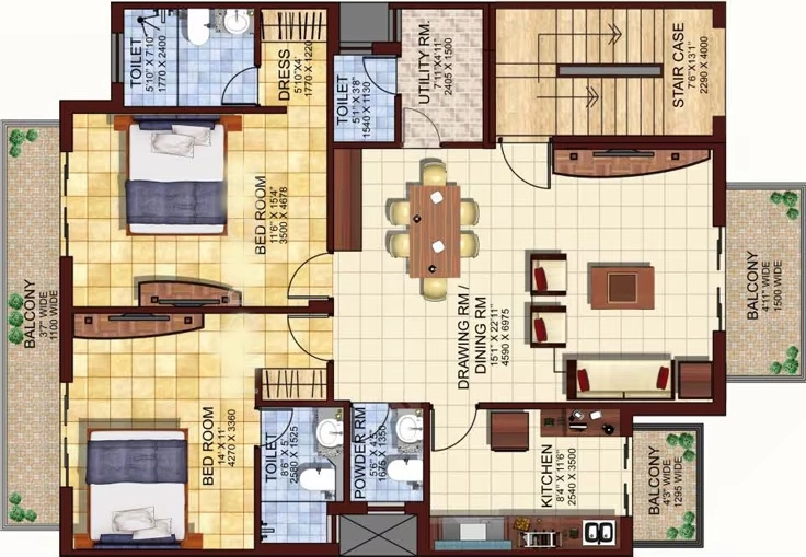 2 BHK Flat in DLF The Valley in null, Chandigarh - Image 926151