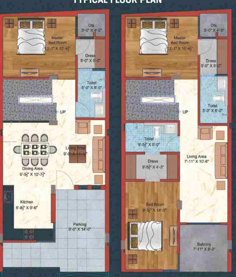 3 BHK House/Villa in Adhaarshila Solitaire 23 in Vaishali Nagar, Jaipur - Image 926156